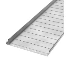 Лоток неперфорированный Профи INOX (AISI 304) 600х50x3000 (1,2 мм) (6 м/уп)  PR16.14055  Промрукав