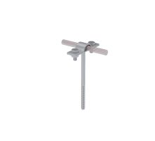 Держатель для прутка  5-10 мм вкручиваемый L500 мм CU  DPV-L500-D5-10 CU  КМ-профиль