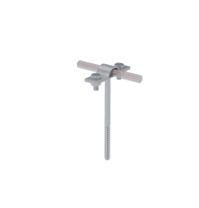 Держатель для прутка  5-10 мм вкручиваемый L500 мм CU  DPV-L500-D5-10 CU  КМ-профиль