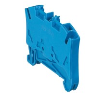 Пружинная клемма Viking 3 - однополюсная - 1 вход/1 выход - шаг 6 мм - синий  037201  Legrand