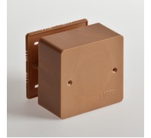 Коробка универсальная для кабель-каналов, 85х85х42мм(коричневая)  65015К  Рувинил