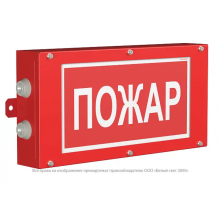 Указатель аварийный светодиодный BS-CANRON-71-S1-INEXI2 11,4Вт 1ч постоянный накладной IP65  a15569  Белый свет