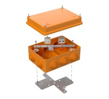 Коробка огнестойкая для о/п 40-0310-FR6.0-4 Е15-Е120 150х110х70 IP55  4p, 6.0 мм.кв. 40-0310-FR6.0-4  Промрукав
