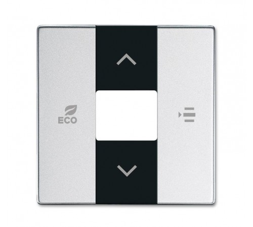 Накладка контроллера фанкойлов free@home, цвет серебристый алюминий6220-0-0243 ABB