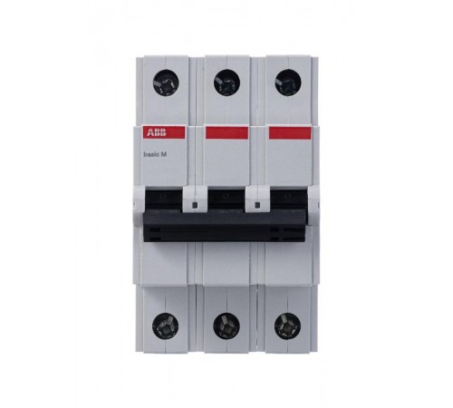 Выключатель автоматический трехполюсный BMS413C06 6А C 4,5кА (BMS413C06)  2CDS643041R0064  ABB