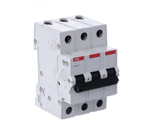 Выключатель автоматический трехполюсный BMS413C06 6А C 4,5кА (BMS413C06)  2CDS643041R0064  ABB