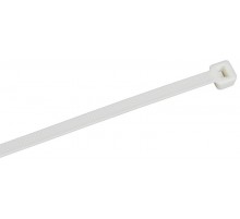 Хомут P6.6 самозатухающий белый 4,8х370мм  UHH90-D048-370-100-K01  IEK