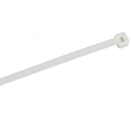 Хомут P6.6 самозатухающий белый 4,8х370мм  UHH90-D048-370-100-K01  IEK