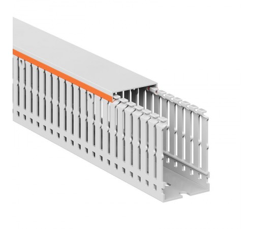 Короб перфорированный, без галогенов, светло-серый RLHF6 40x60  01107RLHF  DKC