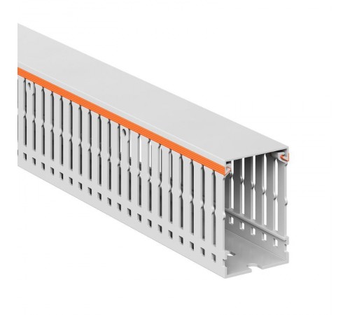 Короб перфорированный, без галогенов, светло-серый RLHF6 40x60  01107RLHF  DKC