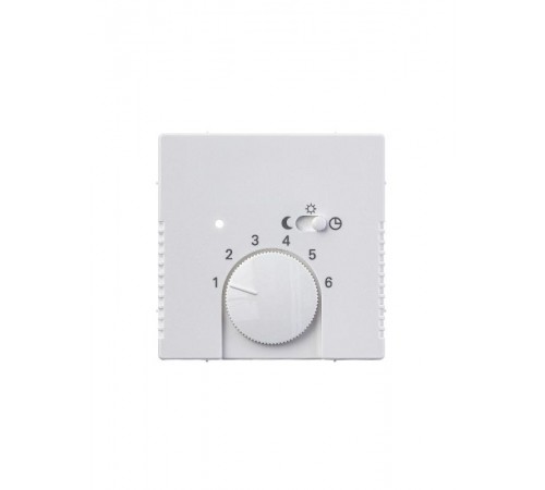 Плата центр. (накладка) для мех. терморег. (термостата) 1095 U, 1096 U, серия solo/future, цвет davos/альп. белый  1710-0-3569   2CKA001710A3569  A