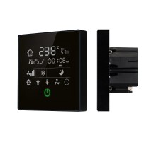INTELLIGENT ARLIGHT Панель-термостат KNX-113-35-IN (AUX, 20-30V, ext.T-sensor)  025670  Arlight