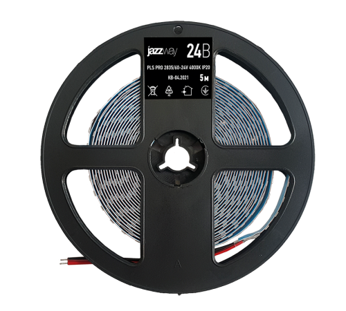 Лента светодиодная PLS PRO 2835/ 60-24V 4000K IP20 -5m  .5015630  Jazzway