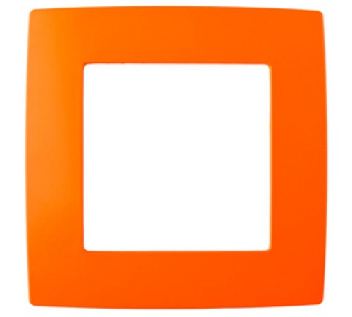 Рамка на 1 пост 12-5001-22  ,  оранжевый  Б0019387  ЭРА