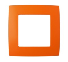 Рамка на 1 пост 12-5001-22  ,  оранжевый  Б0019387  ЭРА