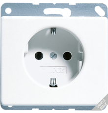 Штепсельная розетка SCHUKO с защитой от детей 16A 250V~; черная  SL520KISW  Jung