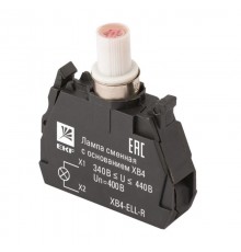 Лампа сменная c основанием XB4 красная 400В EKF PROxima    XB4-ELL-R   EKF 