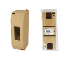 Бокс пластиковый навесной КМПн 1/2 для наружной установки IP20 "ЭКО" (сосна) инд. штрихкод, (ВхШхГ) 216х239х426мм  SQ0907-0501  TDM