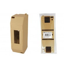 Бокс пластиковый навесной КМПн 1/2 для наружной установки IP20 "ЭКО" (сосна) инд. штрихкод, (ВхШхГ) 216х239х426мм  SQ0907-0501  TDM