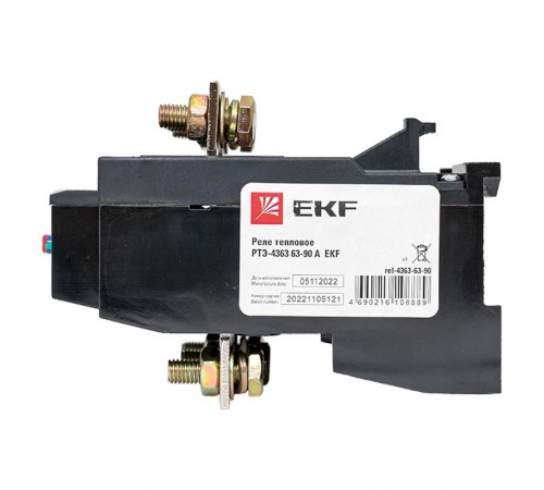 Реле тепловое РТЭ-4363 63-90А EKF PROxima  rel-4363-63-90  EKF