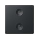 Сенсорный 2-кл выключатель с тематической маркировкой Т3, графит  8000625-038  Simon
