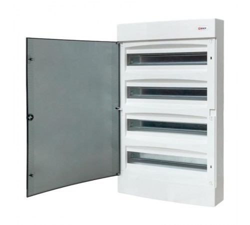 Щит распределительный навесной "Unix" прозрачная дверь 4х18 модулей IP41 EKF PROxima  ux-4x18-n  EKF