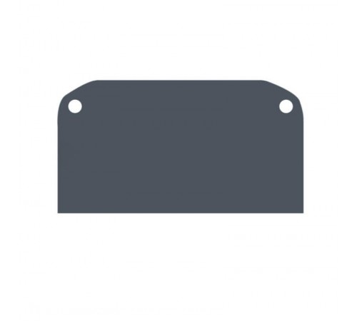 Торцевая заглушка для профиля TR3050-AL арт TR3052-AL  TR3052-AL  DENKIRS