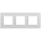 Рамка для розеток и выключателей Elegance 14-5013-01 Classic, на 3 поста, белый  Б0060581  ЭРА
