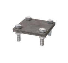 Зажим соединительный 4-х болтовой полоса-полоса 40х4 мм, термодиффузия   SQ2401-0041  TDM