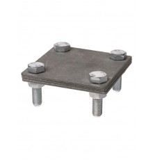 Зажим соединительный 4-х болтовой полоса-полоса 40х4 мм, термодиффузия   SQ2401-0041  TDM