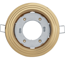 Светильник встраиваемый под лампу GX53 NGX 93 038 NGX-R6-002-GX53 (2 Круга золото)  93038  Navigator