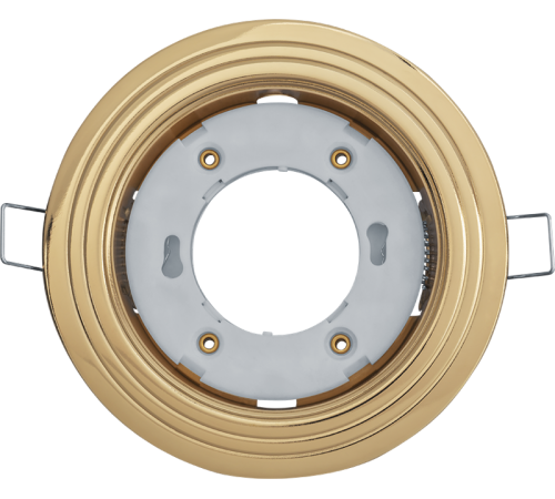 Светильник встраиваемый под лампу GX53 NGX 93 038 NGX-R6-002-GX53 (2 Круга золото)  93038  Navigator