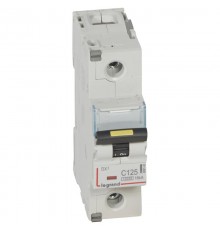 Выключатель автоматический  однополюсный DX3 10000 125А C 16кА (1,5 мод)  409142  Legrand
