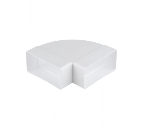 Соединительное колено горизонтальное 90 гр. для прямоугольных воздуховодов, 60х120,  SQ1807-1756  TDM