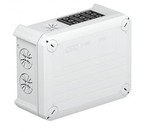 Коробка распределительная T100, 150x116x67 мм, с разъемами Wieland (T 100 WB 6S3)  2007822  OBO Bettermann