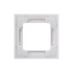 ABB Levit Белый / ледяной Рамка 1-ая  3901H-A05010 01W  2CHH015010A6001  ABB