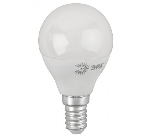 Лампа cветодиодная ECO LED P45-8W-840-E14 (диод, шар, 8Вт, нейтр, E14) (10/100/4000)  Б0030023  ЭРА