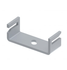 Держатель-скоба для плоского проводника до 40 мм, гор. цинк, 392822  МД-822-ГЦ   Ostec