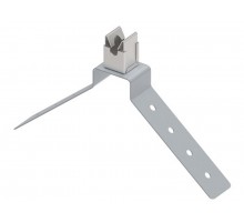 Держатель КЛИК на угловой конёк, гор. цинк, 394061  МД-061-ГЦ   Ostec