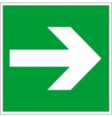 Знак "Направляющая стрелка" 200х200мм PROxima  an-5-08  EKF