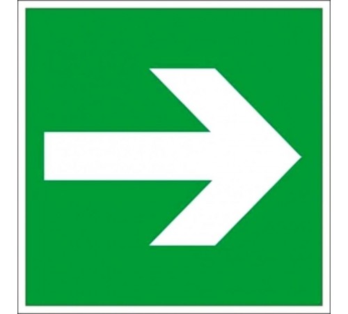 Знак "Направляющая стрелка" 200х200мм PROxima  an-5-08  EKF