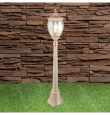 Светильник садово-парковый GLYF-8024F Andromeda F белое золото  a035021  Elektrostandard