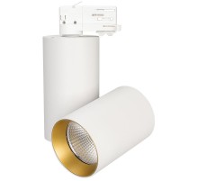 Светильник SP-POLO-TRACK-TURN-R85-15W Day4000 (WH-GD, 40 deg)  027433  Arlight