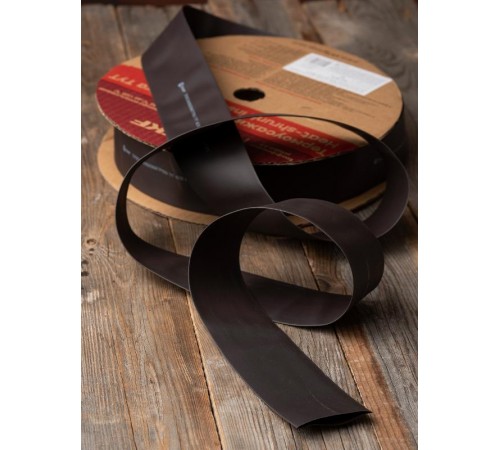 Термоусаживаемая трубка ТУТ нг 50/25 черная EKF PROxima  tut-50-b  EKF