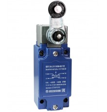 ВП 36-2118М-66 У2, рычаг с пласт. роликом, 1з+1р, мгновенный, 30х60 мм, без сальника, 3А, IP66, выключатель путевой  (ЭТ)  ET007270  Электротехник