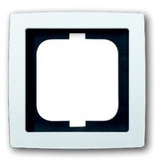 Рамка 1-постовая, серия solo/future, цвет альпийский белый  1754-0-4536   2CKA001754A4536  ABB