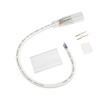 Коннектор с проводом для одностороннего неона 8х16мм, провод каучук  134-050  NEON-NIGHT