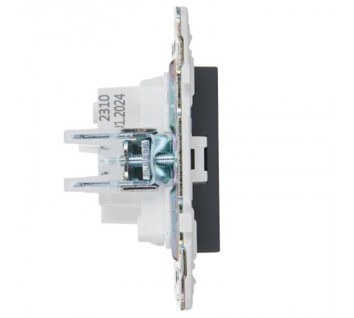 SKANDY Розетка без з/к/ш 10А SK-R02G графит  SK-R10-10-K53  IEK