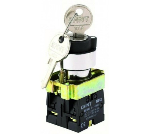 Переключатель NP2-BG41, 2 положения с возвратом, 1НО IP40  573767  CHINT