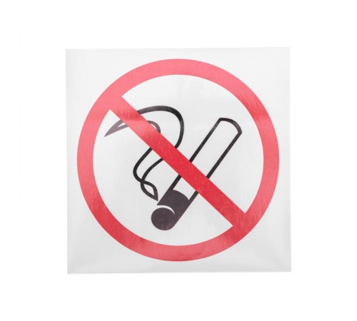 Наклейка информационный знак "Курить запрещено" 200х200  56-0035  REXANT